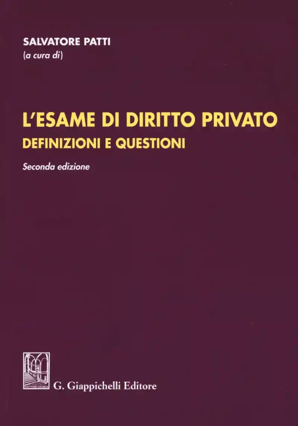 Esame Diritto Privato