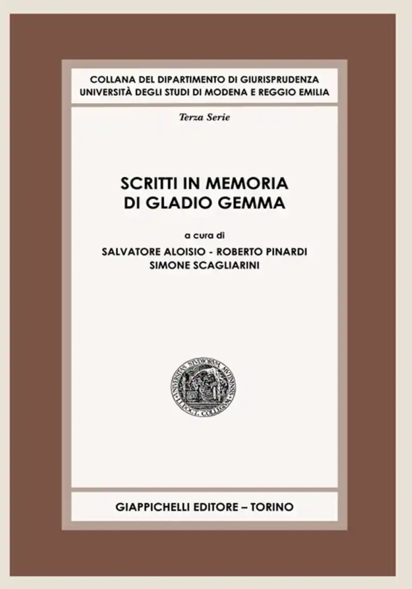 Scritti In Memoria Di Gladio Gemma