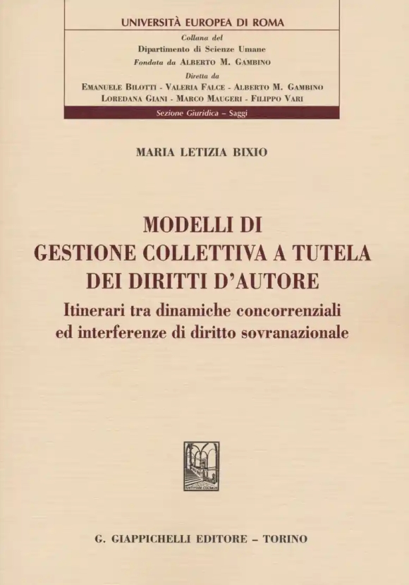 Modelli Di Gestione Collettiva