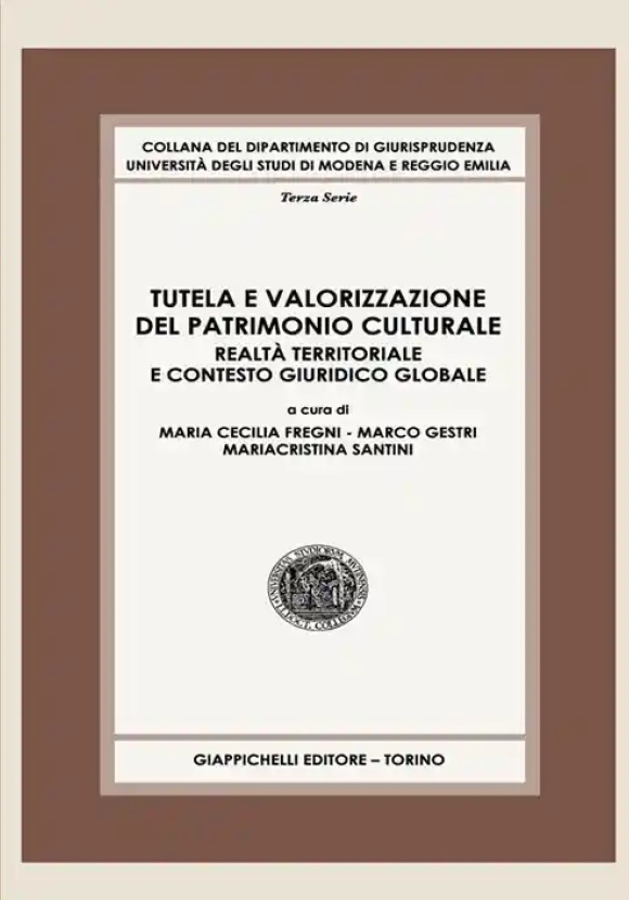 Tutela E Valorizzazione Patrimonio Cult.