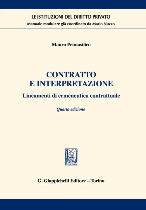 Contratto E Interpretazione 4ed.