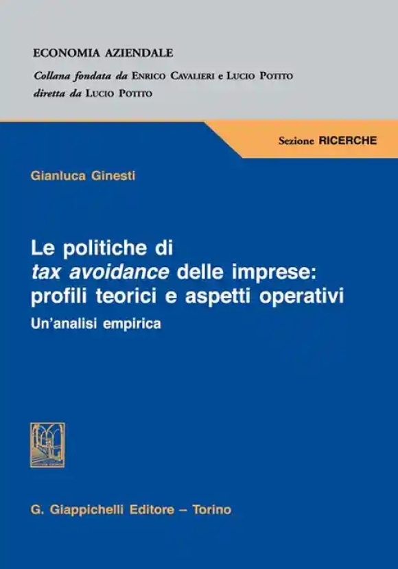 Politiche Tax Avoidance Delle Imprese