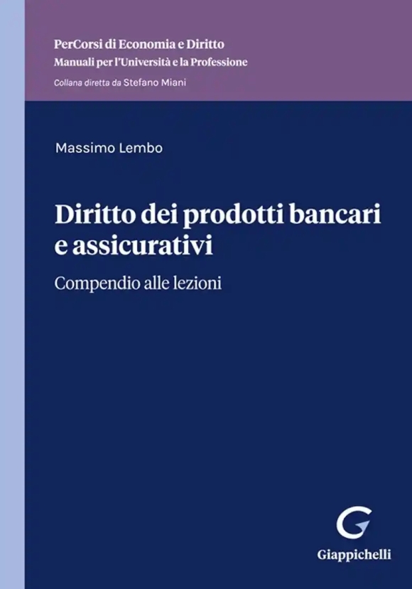 Diritto Prodotti Bancari E Assicurativi