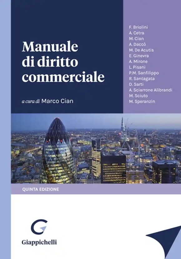 Manuale Diritto Commerciale 5ed.