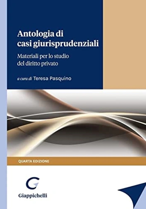 Antologia Di Casi Giurisprudenziali 4ed.