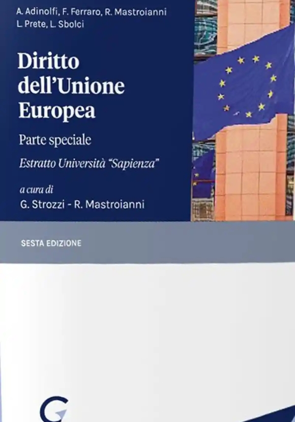 Diritto U.e. P.spec.6ed.sapienza