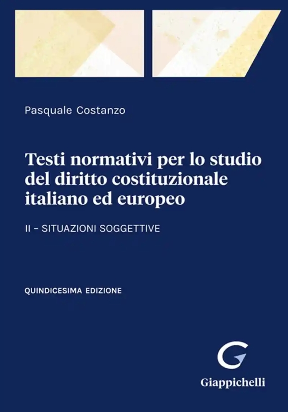 Testi Norm.studio Dir.costit.le 2 15ed.