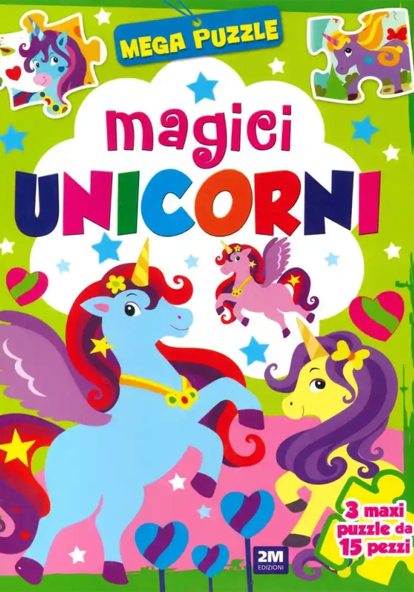 Magici Unicorni. Mega Puzzle