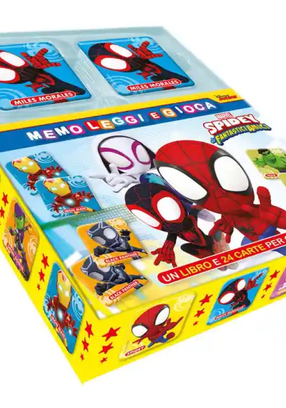 Spidey E I Suoi Fantastici Amici. Memo Leggi E Gioca. Ediz. A Colori. Con 24 Carte Memory