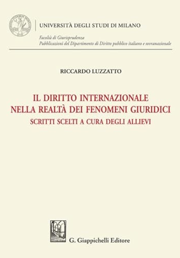 Diritto Int.le Realta' Fenomeni Giurid.