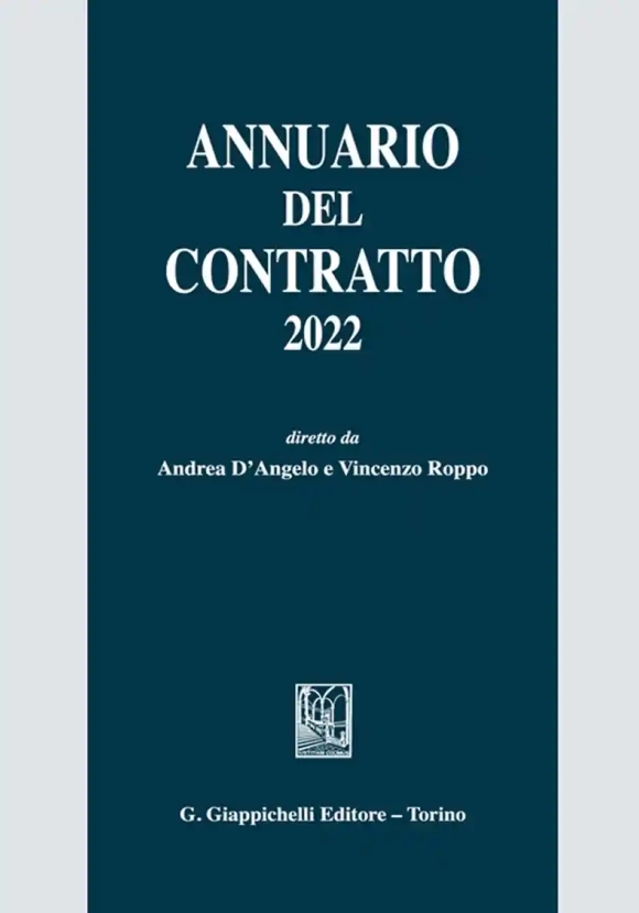 Annuario Del Contratto 2022