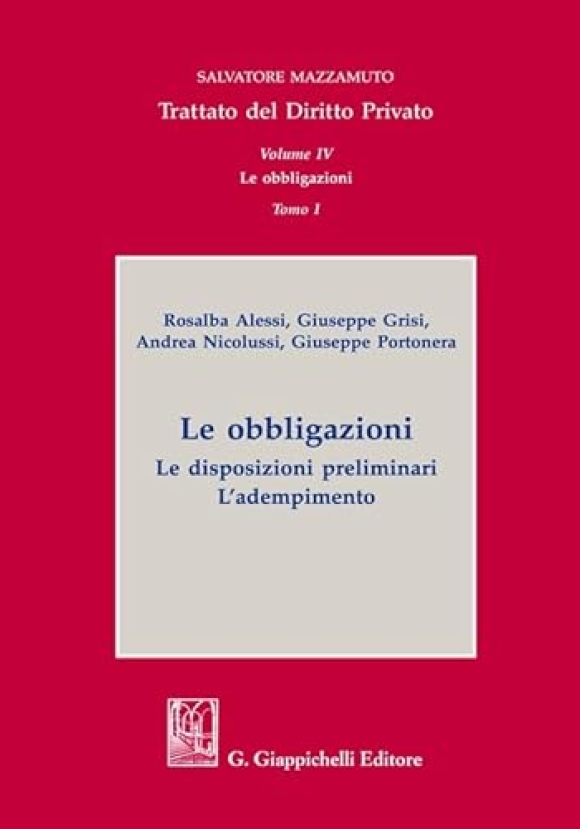 Obbligazioni Vol.4 Tomo 1