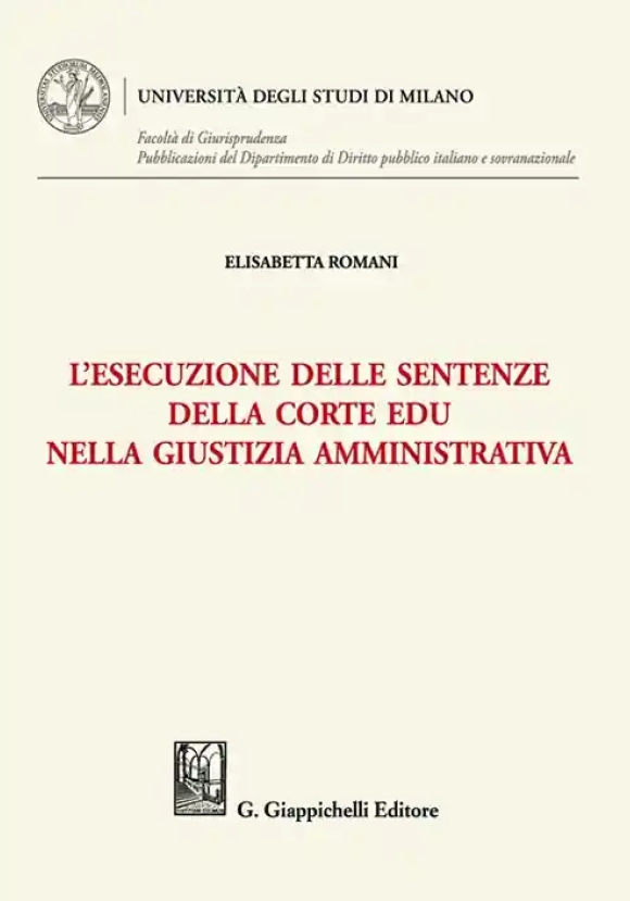 Esecuzione Sentenze Corte Edu