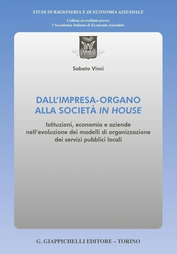 Dall'impresa Organo Alla Soc.in House