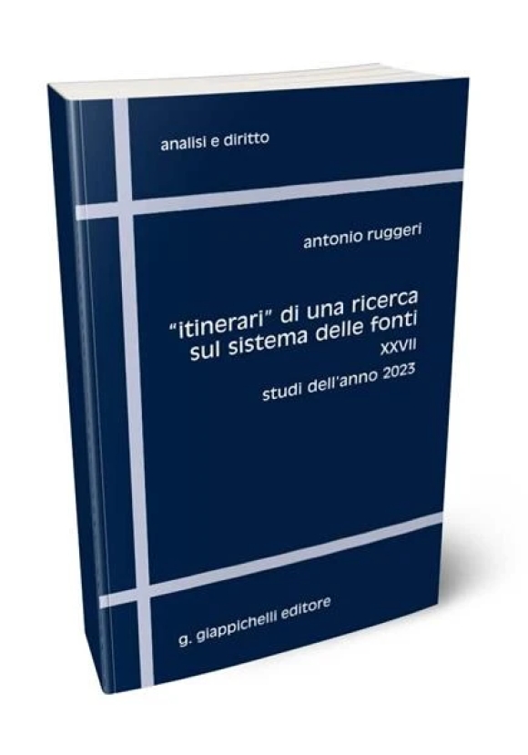 Itinerari Ricerca Sistema Fonti Xxvii