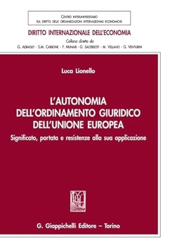 Autonomia Ordinamento Giuridico Ue