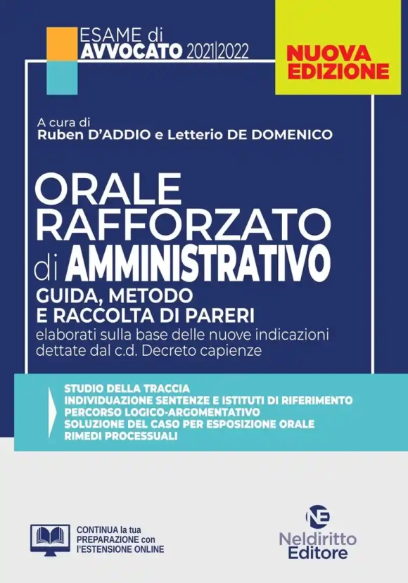 Orale Rafforzato Diritto Amm.vo 2021-22