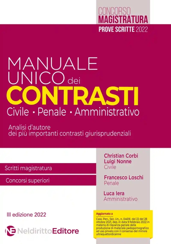 Manuale Unico Contrasti Civ-pen-amm.2022