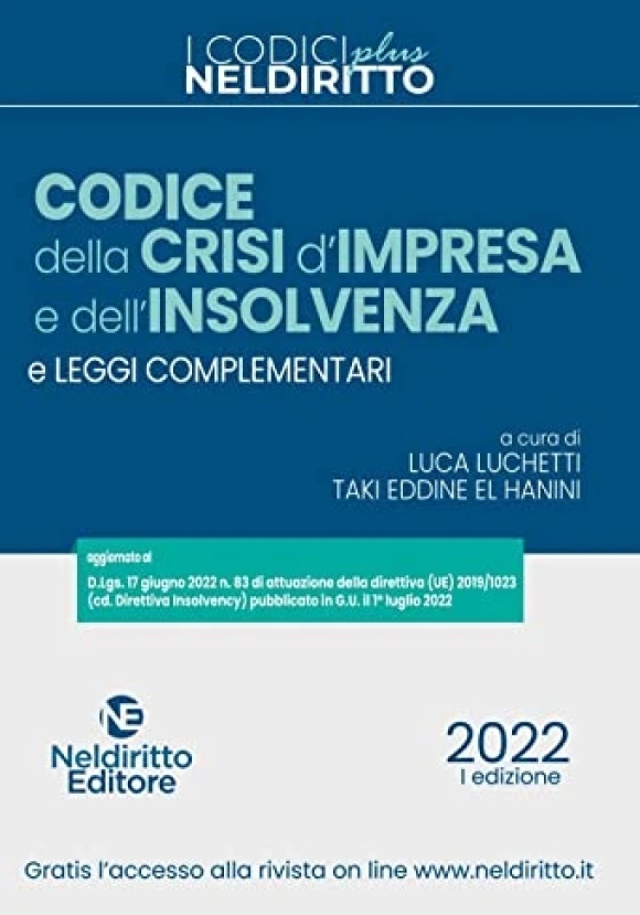 Codice Crisi Impresa E Insolvenza