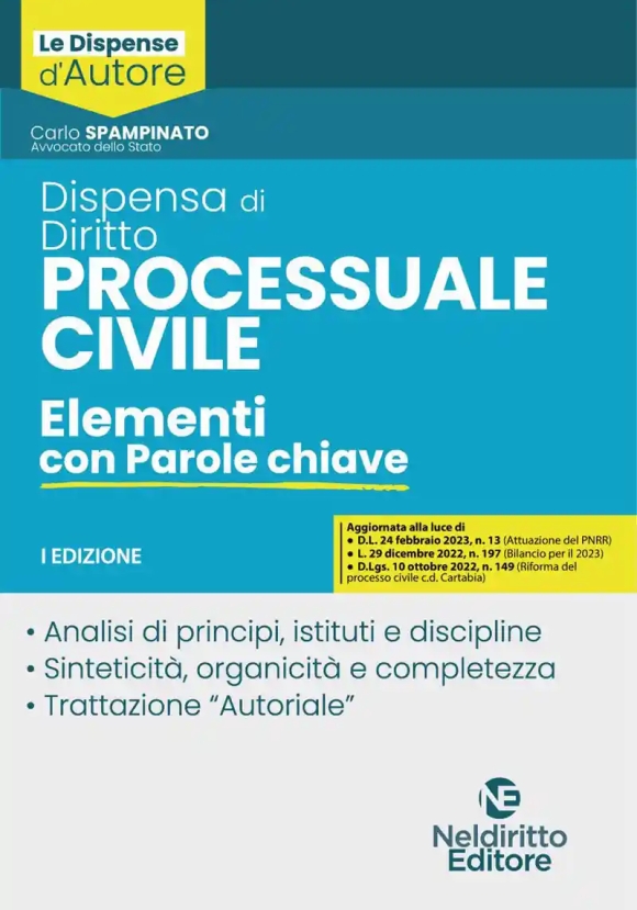 Dispensa Diritto Processuale Civile