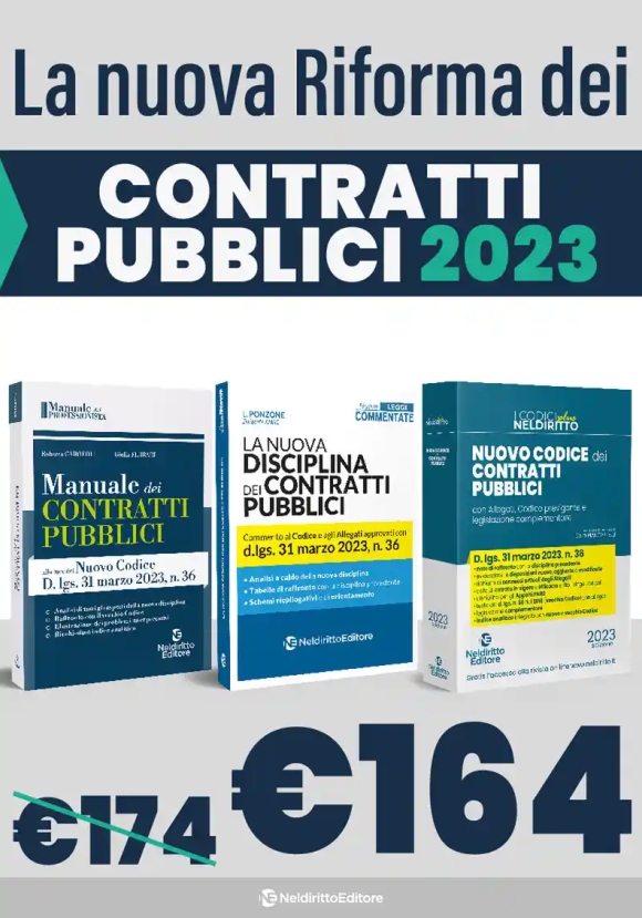 Kit Contratti Pubblici 3 Volumi