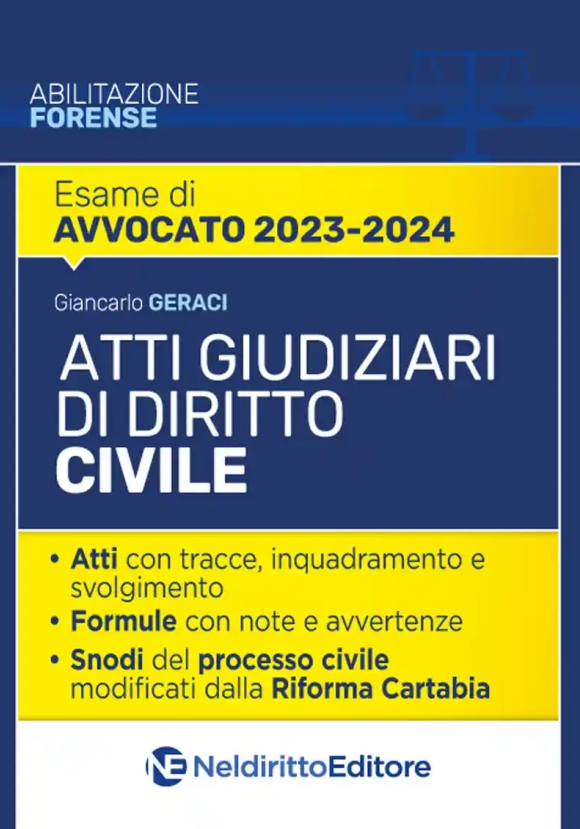 Atti Giudiziari - Diritto Civile