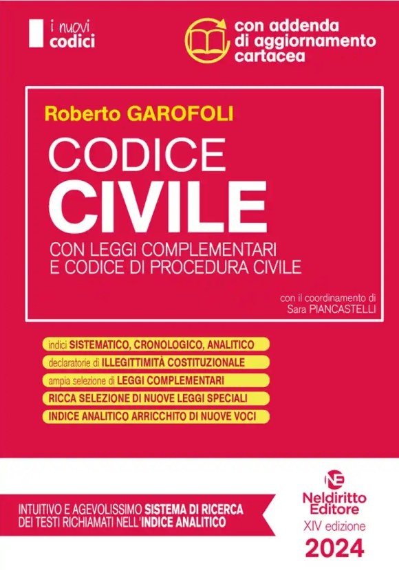 Codice Civile Concorso Magistr.2024