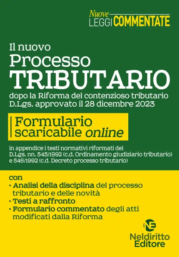 Nuovo Processo Tributario 2024