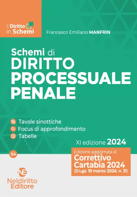 Schemi Diritto Processuale Penale 2024