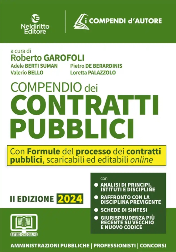 Compendio Contratti Pubblici 2024 2ed.