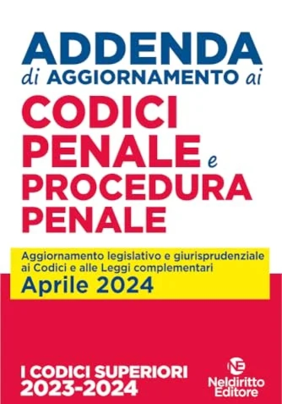 Addenda Agg. Cod.penale E Proc.2024