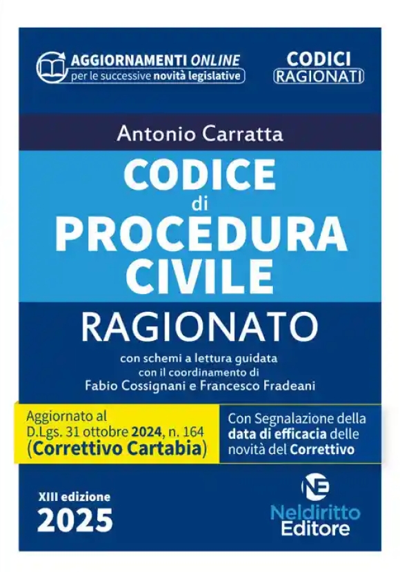 Codice Procedura Civile - Ragionato 2025