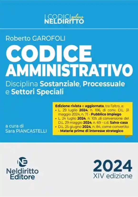 Codice Amministrativo Plus 2024 14ed.