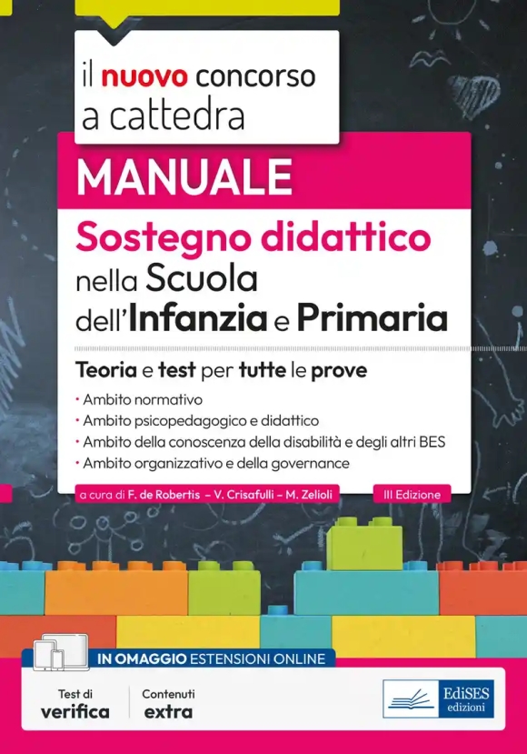 Sostegno Didattico Scuola Dell'infanzia E Primaria - Manuale Di Preparaz