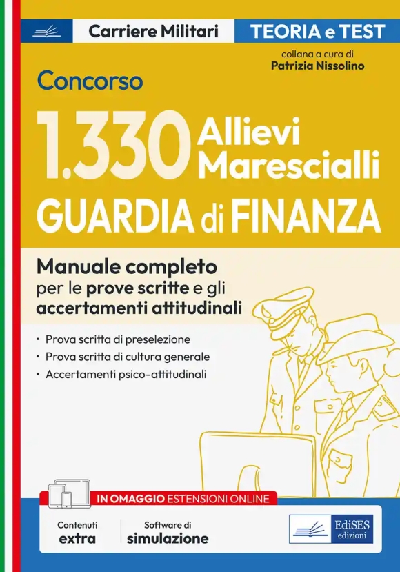 1330 Allievi Marescialli Gdf - Manuale Prove Scritte