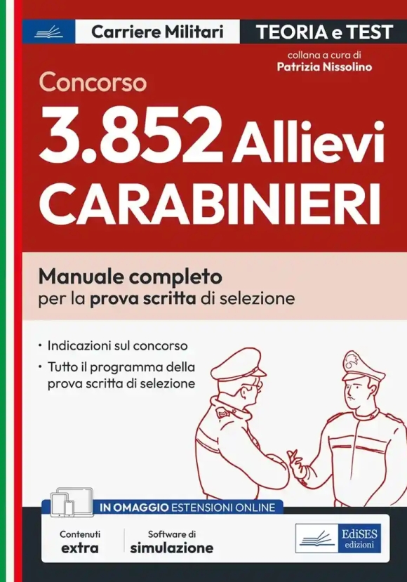 3852 Allievi Cc - Manuale Per La Preparazione Prova Scritta