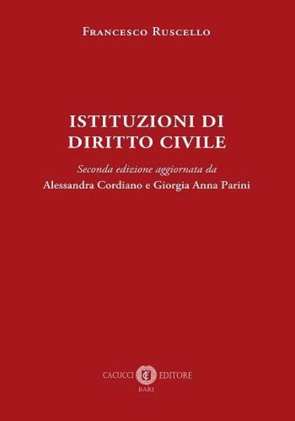 Istituzioni Diritto Civile