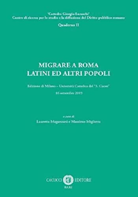 Migrare A Roma Latini E Altri Popoli