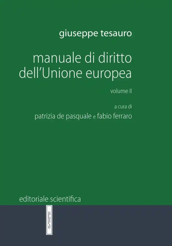 Manuale Diritto Unione Europea Vol.2