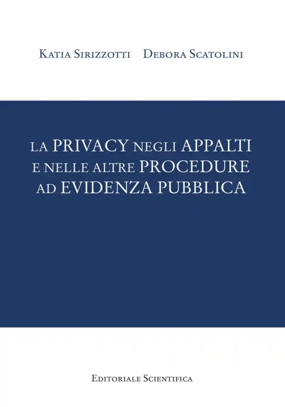 Privacy Appalti E Procedure Evidenza Pub