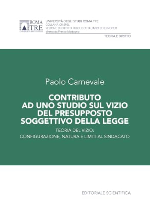 Contributo Uno Studio Sul Vizio Presupp.