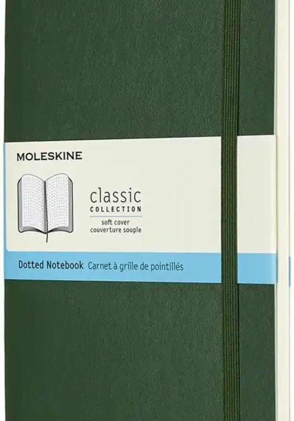 Notebook Large Dot Myrtlimited Edition Green Soft