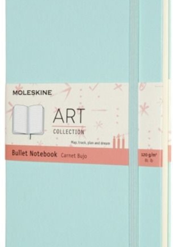 Art Bullet Notebook Large Aquamarine