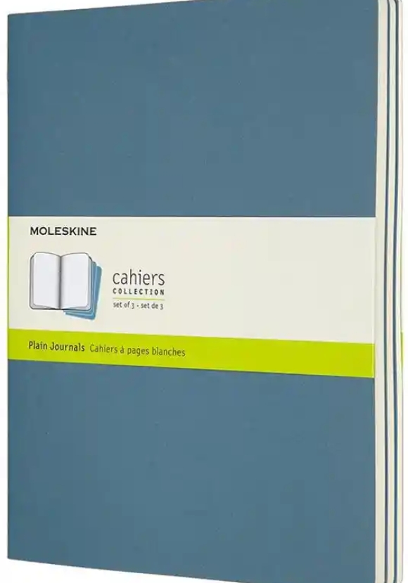 Cahier Jnls Xl Pla Brisk Blue