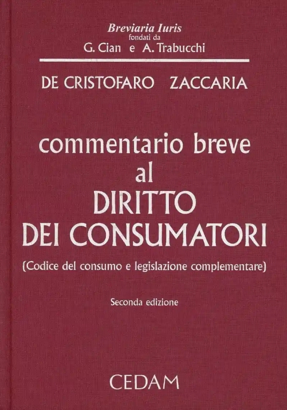 Cbr Diritto Consumatori Ii Ed.