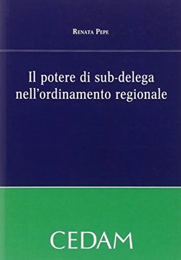 Potere Di Sub-delega Nell'ordi