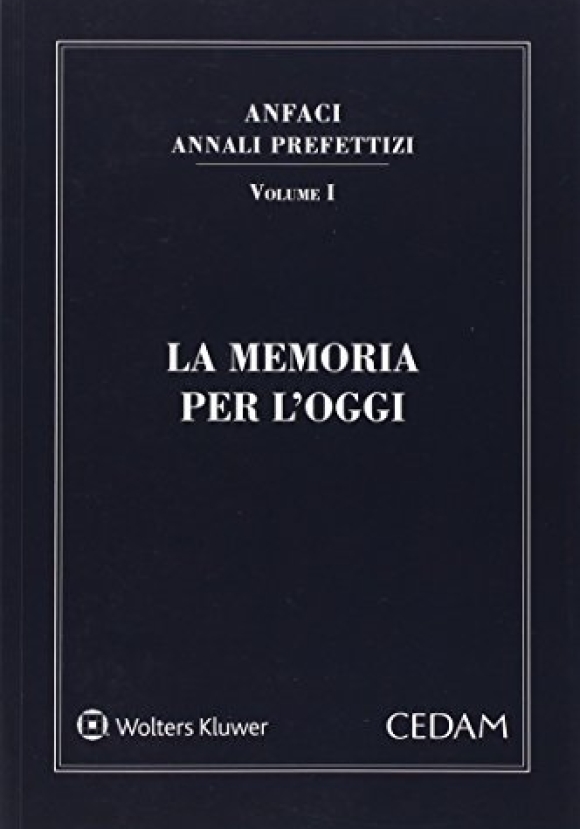 Memoria Per L'oggi Vol.1