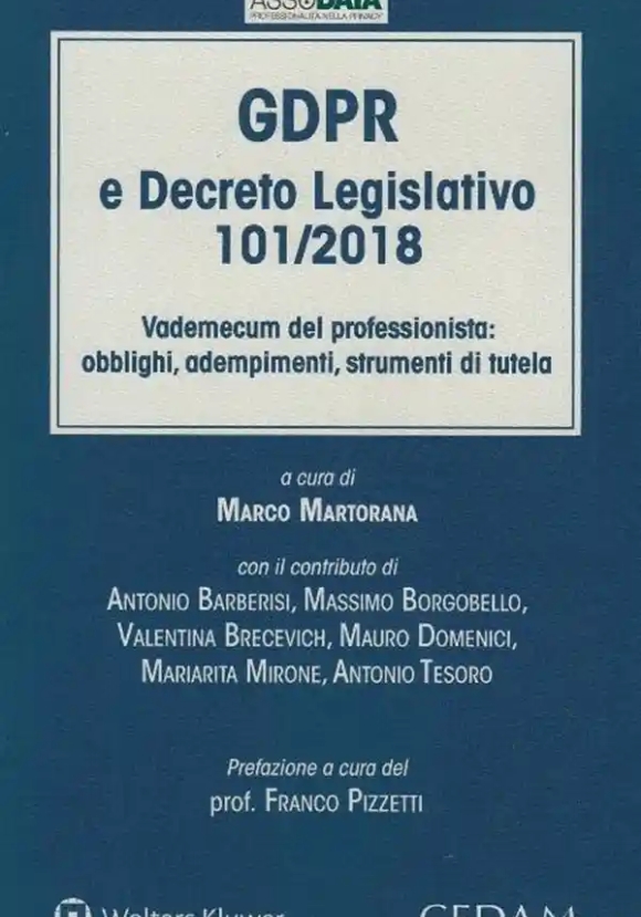 Gdpr E Decreto Legislativo 101