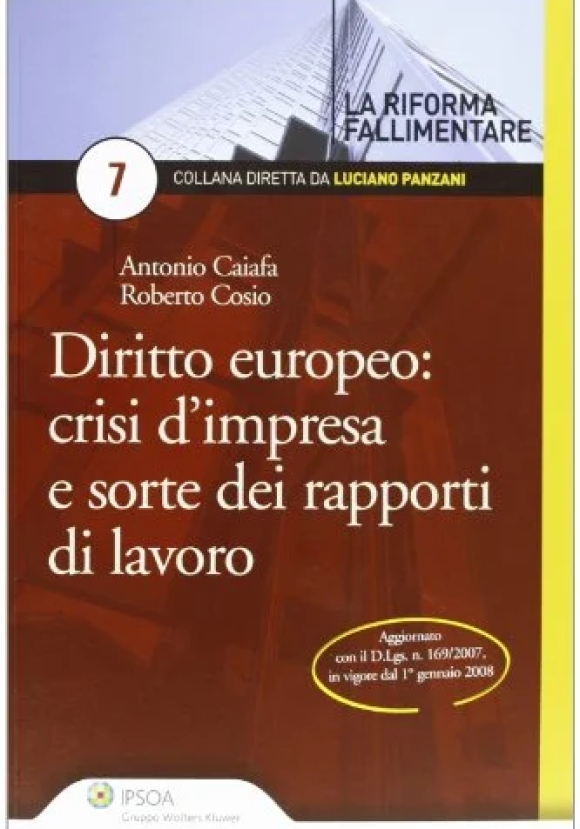 Diritto Europeo: Crisi D'impre