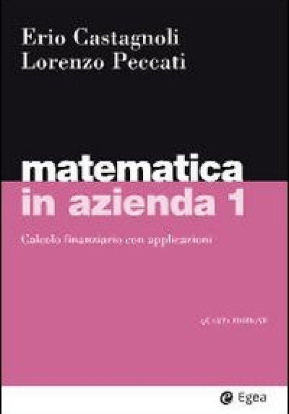 Matematica In Azienda 1 - Iv E